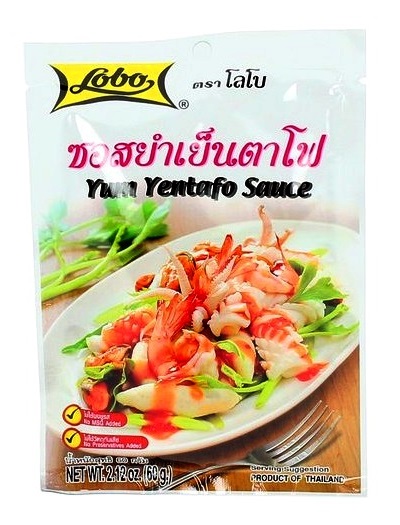 Salsa agropiccante Yum Yentafo Tofu - Lobo 60g.